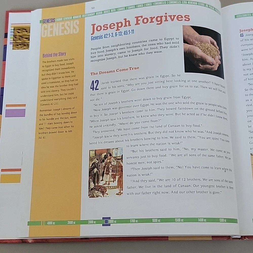 Student Discovery Bible A Journey Through God's Word Hard Cover - Picture 5 of 7